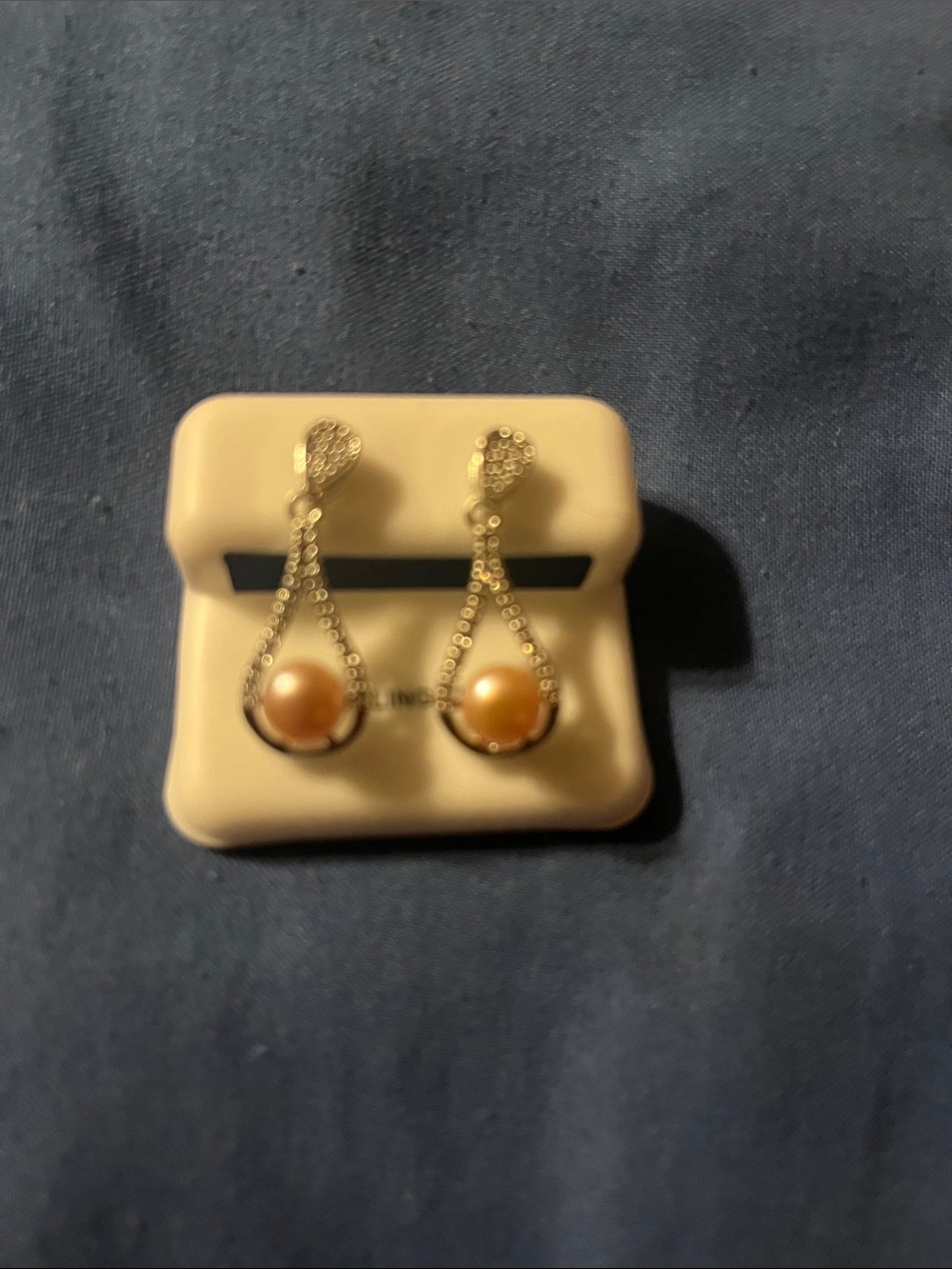 Sterling Silver Teardrop Pearl Drop Earrings - Elegant Women's Jewelry